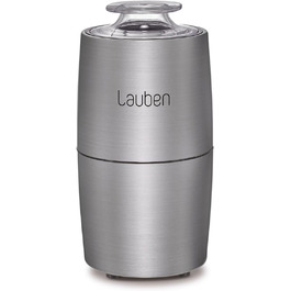 Електрична кавомолка Lauben Grinder 200ST: нержавіюча сталь, 200 Вт, для кави та спецій, з функцією ударного подрібнення, об'єм 50 г