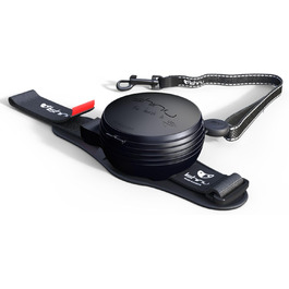 Lishinu3 Full-Stop L Dog Leash - Black (13-40kg)