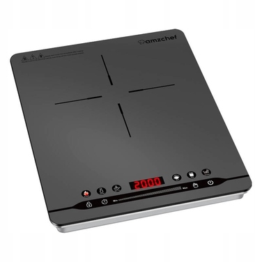 Індукційна плита AMZCHEF SK-20CB14T-GA