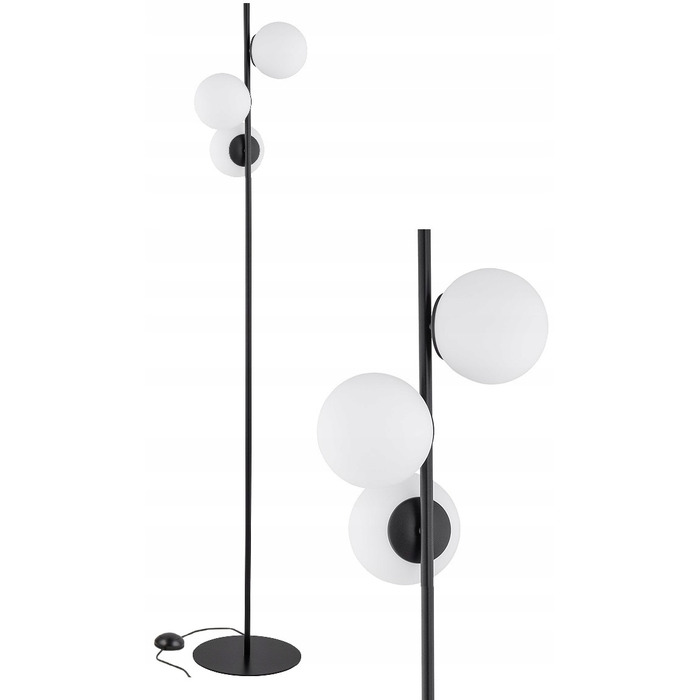 Торшер Elko-Lighting Milo E27 60 Вт, чорний