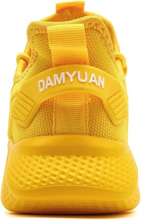 Жіночі кросівки для ходьби, бігу та трекінгу - EGMPDA, жовті, розмір 38 EU