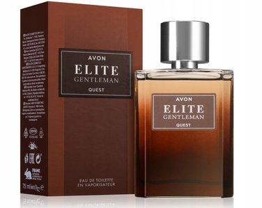 Туалетна вода Avon Elite Gentleman, деревна, 75 мл