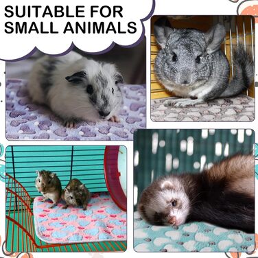 М'яка ковдра для морських свинок Namalu: водонепроникна, миюча, 30x30 см