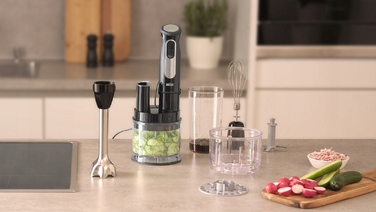 Ручний блендер Braun MultiQuick 5 Pro MQ 55755M, 1000 Вт, чорний