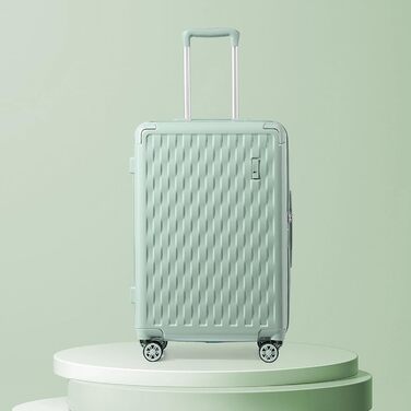 Набір валіз Sea Choice: 3 валізи (55/65/75 см) + косметичка, білий, з TSA-замком, PC+ABS, для ручної поклажі