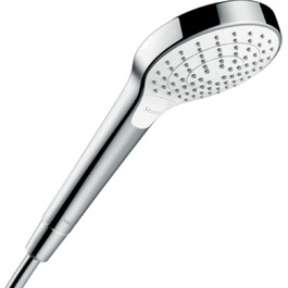 Душова лійка hansgrohe Croma Select S, 3 режими, 110 мм, антивапняна, біла/хром, 9 л/хв, водозбереження
