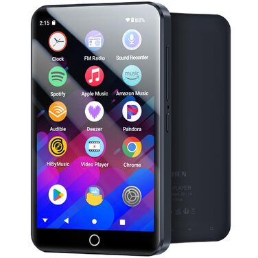 MP3 плеєр Mechen H10 Lite 32GB Android 13 з WiFi, Bluetooth, Spotify, FM радіо, сенсорний екран 4 дюйми