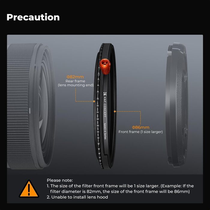 Фільтр K&F Concept 95mm 3-в-1: ND2-32, CPL, Black Mist (Nano Xcel)