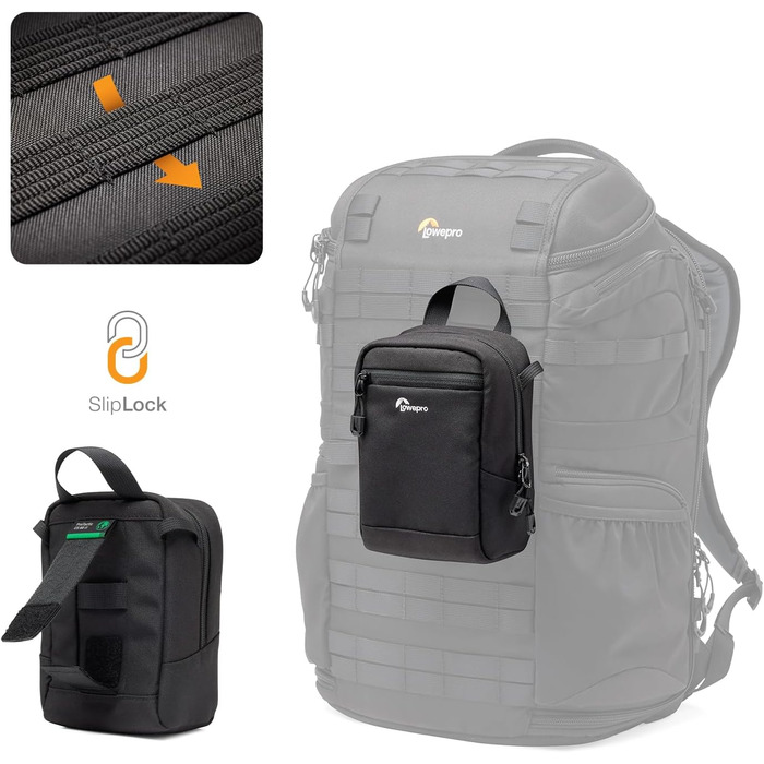 Lowepro ProTactic CS 60 III: Сумка для камери, сумісна з рюкзаками ProTactic 350/450 III, модульна система, 17x8x12 см