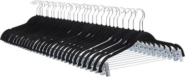 Amazon Basics – Rock Grips, flocked, with clips, 24-pack, Black