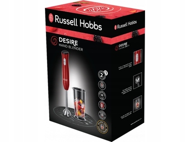 Погружний блендер Russell Hobbs 24690-56, 500 Вт, червоний