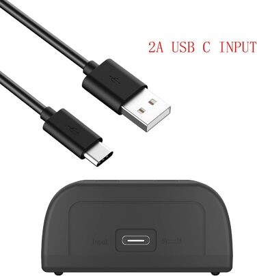 Зарядний пристрій LCD для акумуляторів AA, AAA, 18650, 26650, 21700, RCR123A, NI-MH/NI-Cd, 3.7V/1.2V, 2A, з дисплеєм