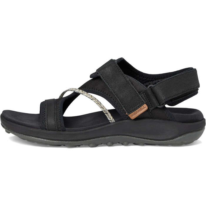 Сандалі Merrell Terran 4 Backstrap жіночі, чорні, 40 EU - зручне взуття для активного відпочинку