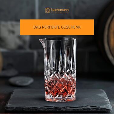 Nachtmann Mixing Glass Cocktail 750 ml, Noblesse, 101258, Crystal Glass Mixing Glass, Dishwasher Safe