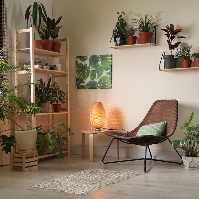 Relaxdays Jute Rug, 60x90 cm