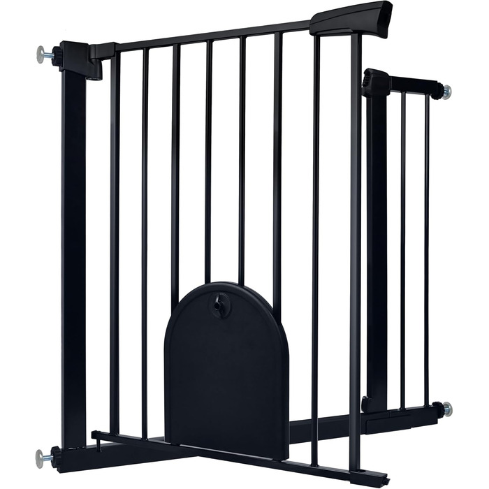 Захист для сходів HENGMEI: автоматичні металеві ворота для дитячої безпеки (85-95 см)