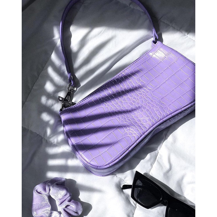 Сумка жіноча JW PEI Eva через плече світло-фіолетова - оригінальна та стильна