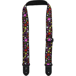 Гітарний ремінь Perri's Leathers з нейлону з жаккардовим малюнком 