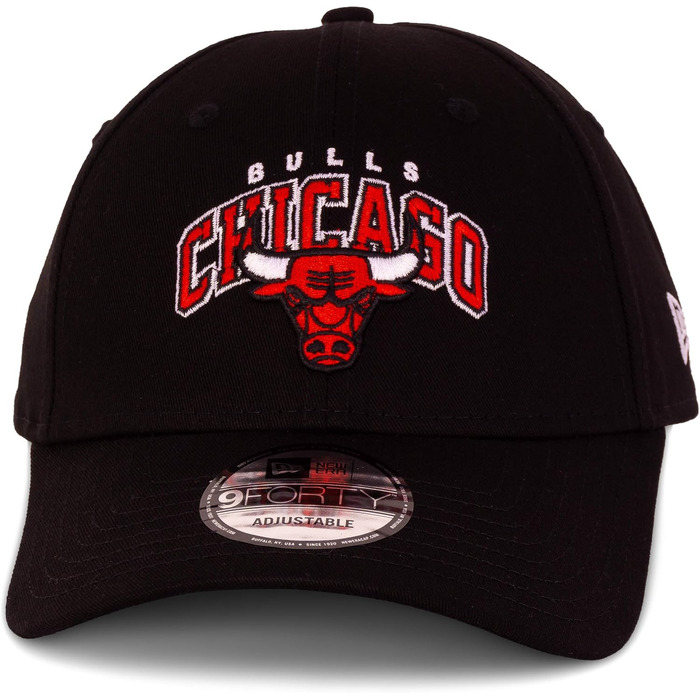Кепка New Era - Бейсболка з лімітованим дизайном MLB NBA NFL - Янкиз, Лейкерс, Буллз, Рейдерс, Чіфс, Доджерс, Сіхокс, Сокс, 49ers (Чікаго Буллз Чорна V2)