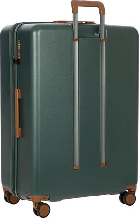 Чемодан на колесах Bric's Ferrara 67 см, чорний (зелений, L)