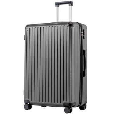 Валіза COOLIFE: Твердий корпус, ABS-матеріал, TSA-замок, телескопічна ручка, 4 колеса, ручна поклажа (темно-зелений)