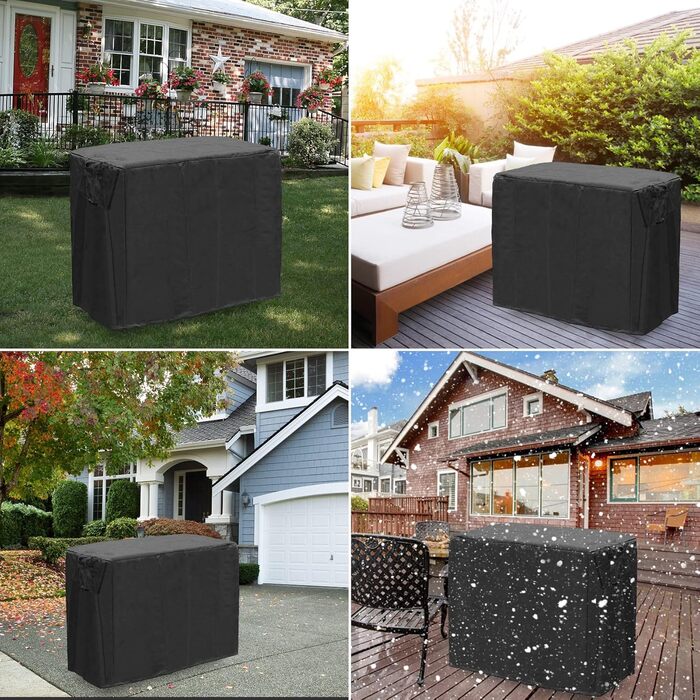 Чохол для гриля Onlyfire, водонепроникний 600D PVC, 104×61×81 см, для вуличного гриля, столу, сервірованого візка, BBQ, захисний чохол для гриля для саду