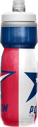 Camelbak Podium Ice Sport Water Bottle, Squeeze Bottle, for Running, Cycling, Hiking (Texas, 621 ml)