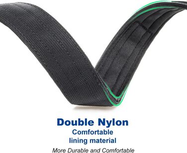 Преміум нашийник для собак TSPRO з нашивкою, тактичний, чорний, M (38.1-45.7 см)