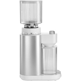 Електрична кавомолка ZWILLING Enfinigy для 1-12 чашок з керамічним жорнами, регулюванням помелу, срібна