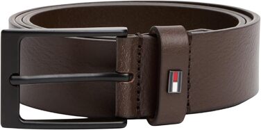 Чоловічий шкіряний ремінь Tommy Hilfiger Layton (80, Коричневий) AM0AM13016