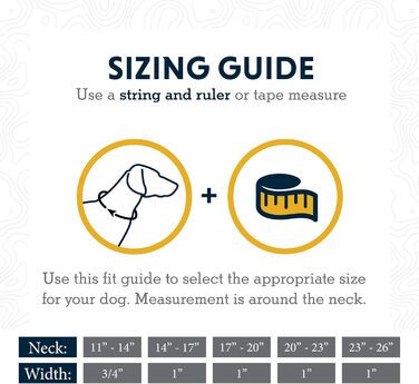 RUFFWEAR - Web Reaction Collar, Blue Dusk, 11