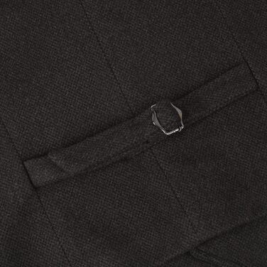 Жилет чоловічий Allthemen з твіду, вовняний, для костюма, формальний, Regular Fit, ретро, для весілля (XXL, Кофе)