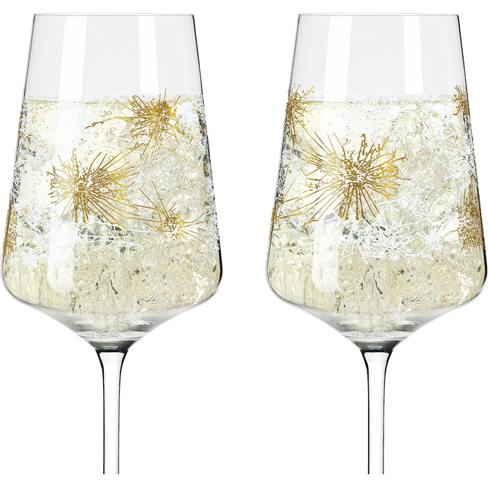 Набір келихів для шампанського Ritzenhoff 60810011, скло, 400 мл, 2 шт.