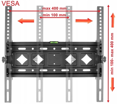 Кронштейн для телевізора 25-80 дюймів, до 80 кг, регульований навіс для ТВ