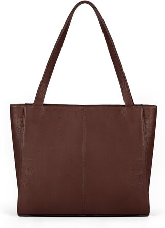 Сумка жіноча шкіряна befen Shopper A-кава з відділенням для ноутбука 14