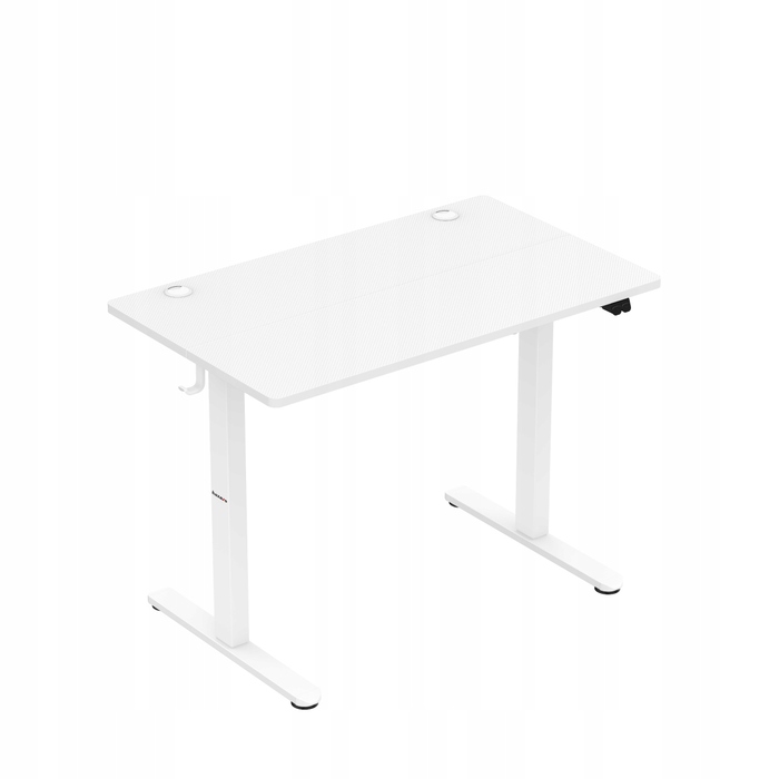 Електричний стіл для роботи 100 см Huzaro Hero 7.9 White з плавним регулюванням висоти