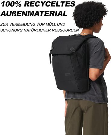 Рюкзак AEVOR Daypack 18 л, водовідштовхувальний, для ноутбука 15'', багато кишень, дихаюча спинка