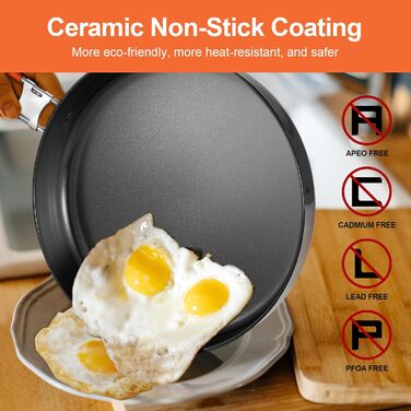 Набір посуду для кемпінгу Odoland: каструля, сковорода, тарілки, миски, столові прибори (15 предметів) з нержавіючої сталі з антипригарним покриттям. Ідеально для кемпінгу, пікніків, трекінгу та подорожей на 2 особи