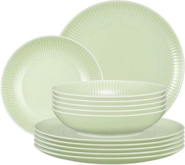 Сервіз Seltmann Weiden Amina, 12-ти частинний, білий (Селадон)