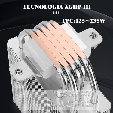 Thermalright Assassin King 120 SE ARGB: Кулер для CPU з 5 Heatpipes та PWM вентилятором, сумісний з AMD AM4/AM5 та Intel LGA 1700/1150/1151/1200