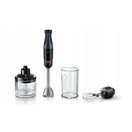 Занурювальний блендер Bosch MSM4B624, 1000 Вт, чорний