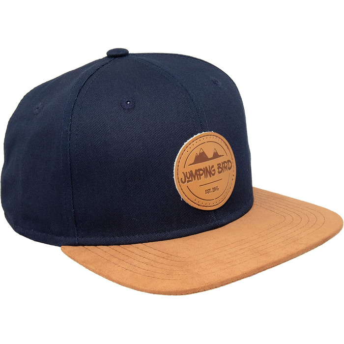 Кепка бейсболка Jumping Bird для чоловіків • Snapback кепка для активного відпочинку • Регульований розмір, легко миється, колір Океанський блакитний