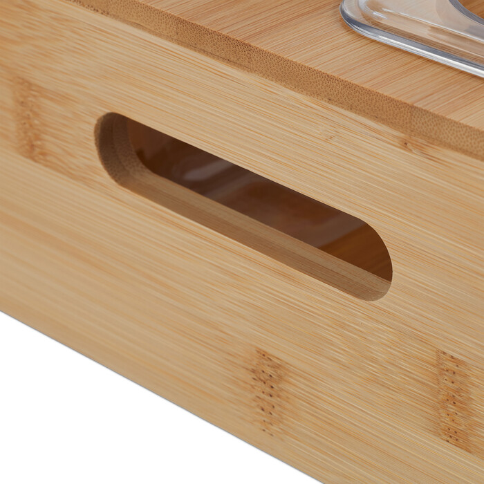 Relaxdays Bamboo Couch Table