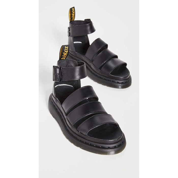 Сандалі Dr. Martens Olson Mädchen Brando Schwarz (40 EU) - Чорні шкіряні сандалі для дівчаток