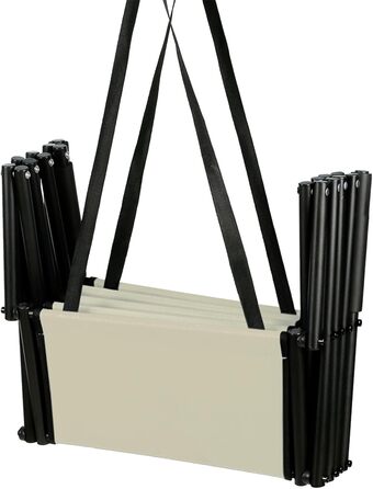 Рампа для собак Homewell - складана, до 70 кг, регульована, для малих, середніх та великих собак, легка у зберіганні (бежева)