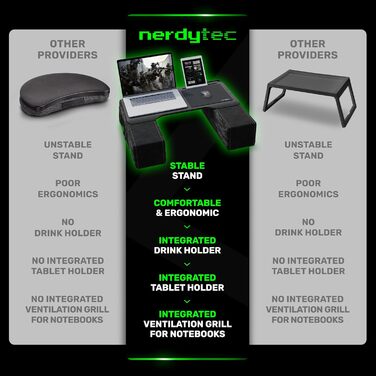 Couchmaster CYBOT: ергономічний столик для ноутбука на диван, софу чи ліжко