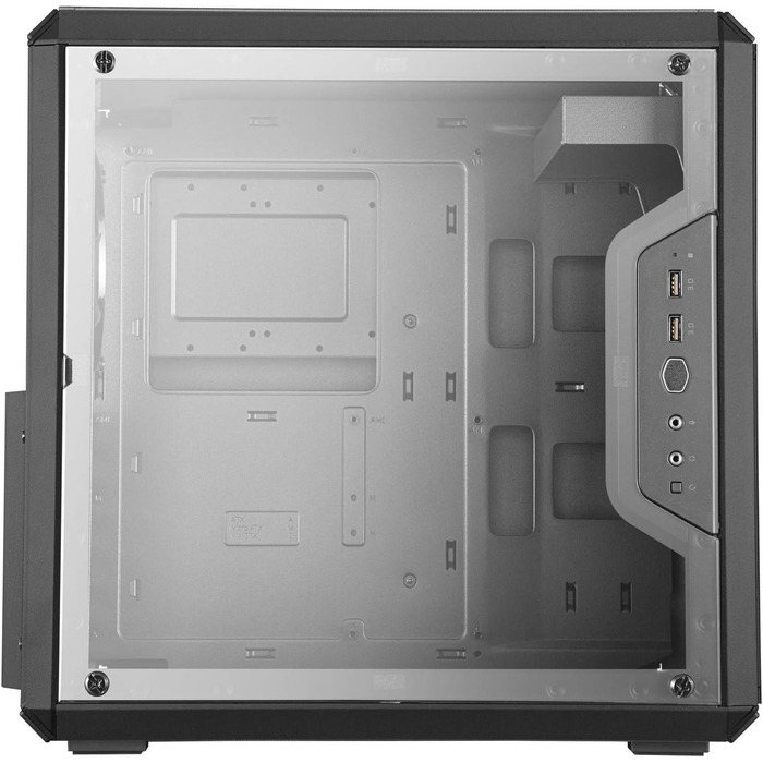 Корпус Cooler Master MasterBox Q300L V2: Mini-Tower mATX з USB 3.2 Gen 2x2 (20 Gb/s)