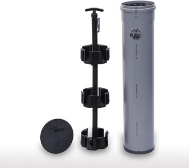 The Original! (without elevator) I Outdoor Ground Pit Beer Cooler I Up to 15 Different Bottles (0.33/0.5 l) I Easy Installation I Robust Materials I Includes Game