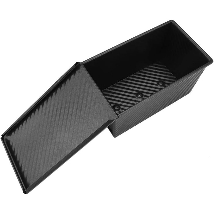 Laib Pfanne, Samfox Non-Stick Loaf Pan Toast Mold with Lid for Cake and Toast Making
