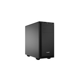 Корпус ПК be quiet! Pure Base 600 Black: 2 вентилятори Pure Wings 2, підтримка радіаторів до 360 мм, 3-рівнева система керування вентиляторами